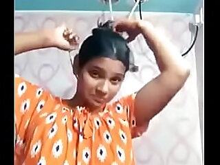 Indian girl on video call with lover part 1